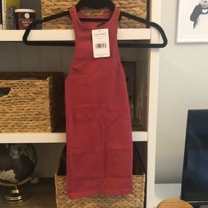 Free People racer back tank top